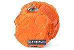Puszka instalacyjna do płyt g-k 60mm głęboka 61mm pomarańczowa P60DF 31074008 Simet 2