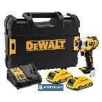 Akumulatorowy zakrętak udarowy DeWalt DCF809D2T-QW 18V XR 2x2,0Ah Li-Ion 190Nm TStak II 1