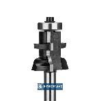 Frez trzpieniowy kształtowy CNC Premium do ramek drzwi mebl. z łoż. doln. D=33,9xH=25,4/d=8 wzdłużny FT913-3308-0001 Globus 3