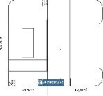 Rozdzielnica modułowa natynkowa 1x 3 bez listwy zaciskowej i klapki IP30 OB-3 Karlik 2