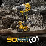 Zestaw narzędzi Combo DeWalt DCK355P2T-QW 18V XR 2x5,0Ah DCD800+DCH172+DCG405 TSTAK VI 5