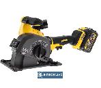 Bruzdownica akumulatorowa DeWalt DCG200T2-QW tarcza 125mm 54V XR FlexVolt 2x6,0Ah TSTAK 1