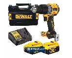 Akumulatorowa wiertarko-wkrętarka udarowa DeWalt DCD805P2T-QW 18V XR 2x5,0Ah TStak 1