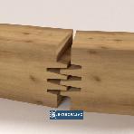 Frez kształtowy HSS 140x40x60/4z do złącz wieloklinowych - łączenie na długość CL601-0140-0003 Globus 4