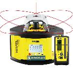 Laser obrotowy Nivel NL540R Digital wiązka czerwona + łata LS-24 + statyw SJJ1 z czujn. cyfr. 2