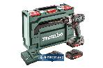 Wiertarko-wkrętarka Metabo BS 18 L Set 18V 3x2,0Ah Li-Power metaBOX 145 602321540 1