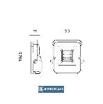Naświetlacz LED Slim  20W SMD 1600lm biała zimna IP65 czarny MHN Premium KFNLN20ZB2 Kobi 2