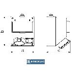 Rozdzielnica budowlana 16A 5P + 2P+Z 230V okno 7 mod. IP44 6263-130 Polam Nakło 2