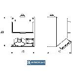 Zestaw zasilający z okienkiem 25A gniazda 16A 5P + 1x2P+Z 230V + moduły 1x7 N+PE IP44 6263-130 Polam Nakło 2