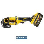 Akumulatorowa szlifierka kątowa DeWalt DCG418T2-QW 54V XR FlexVolt 2x6,0Ah tarcza 125mm TStak II 2