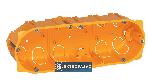 Puszka instalacyjna do płyt g-k 3x60mm płytka 50mm żółta Batibox 080053 Legrand 1