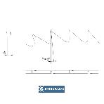 Piła tarczowa zwykła 125x22,2x1,0/60z KB do cięcia poprzecznego drewna twardego i miękkiego PT150-0125-0005 Globus 2