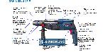 Młotowiertarka SDS-plus Bosch GBH 2-28 3,2J 880W walizka 0611267500 4