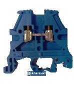 Złączka szynowa jednobiegunowa 2,5mm2 niebieska z1p-2,5n Viking 039300 Legrand 1