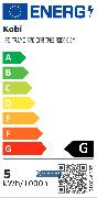 Taśma LED 12V 10W/860lm/1m biała ciepła IP65 rolka 5m TRAMO 320 COB efekt płynnego świecenia KBCOB320HCB Kobi 5