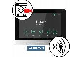 Zestaw wideodomofonowy dwurodzinny GAYD MULTI2 2-żyłowy 8cali Wi-Fi ekran dotykowy 2MP Full HD RFID szyfrator OR-VID-MA-1081/B ORNO 2