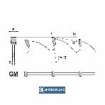 Piła tarczowa HM 125x30x4,0/3,0/8z GM15 do cięcia wzdłużnego i rowkowania drewna litego PS660-0125-0022 Globus 3