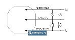 Automat schodowy do puszki 10A 230V AC 0,5-10min IP20 ASO-205 F&F Filipowski 3
