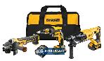 Zestaw narzędzi Combo DeWalt DCK308DM-QW 18V XR 1x4,0Ah 1x2,0Ah DCF620+DCH133+DCG405 Nowość 1