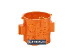 Puszka instalacyjna łączeniowa 60mm głęboka pomarańczowa S60DF 33057008 Simet 1