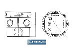 Puszka instalacyjna 60mm głęboka pomarańczowa Z60DF 33033008 Simet 2