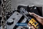 Akumulatorowa grzechotka DeWalt DCF510E2G-QW 18V XR 2x1,7Ah PowerStack z wymienną głowicą Nowość 2