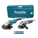 Zestaw szlifierek kątowych Makita DK0053 GA9020 230mm + 9558HNRG 125mm walizka 1