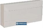 Rozdzielnica modułowa natynkowa 1x22 N+PE IP40 IK07 z klapką białą Practibox S 137425 Legrand 1