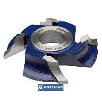 Frez kształtowy HSS ćwierćokrągły wklęsły 160x30x25/R=20 Z=4 lewy CL091-0160-0004 Globus 1