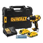 Akumulatorowa wiertarko-wkrętarka DeWALT DCD708D2T-QW 18V XR 2x2,0Ah 65Nm Tstak 1