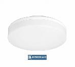 Plafoniera LED z czujnikiem ruchu RCR 10W 1000lm biała neutralna IP54 IK10 okrągła biała klosz opal Gamma Basic 280 226878 Lena 1