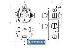 Puszka podtynkowa 2x60mm ekstragłęboka 80 mm szeregowa do elektroniki SE2x60G niebieska 34159203 Simet 5