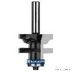 Frez trzpieniowy kształtowy CNC Premium do ramek drzwi mebl. z łoż. doln. D=33,9xH=25,4/d=8 wzdłużny FT913-3308-0001 Globus 1