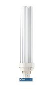 Świetlówka kompaktowa wtykowa G24d-3 (2-pin) 26W 1800lm biała neutralna Master PL-C 26W/840/2P 871150062100970 Philips 1