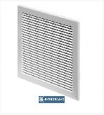 Kratka wentylacyjna ścienna z siatką 180x250mm w. 140x210mm Tru biała TRU4 Awenta 1