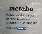 Szczotki węglowe do szlifierek Metabo W 9-125 Q, WEV 10-125 Q kpl.=2 szt 316055190 2